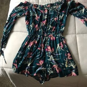 Romper: shorts, extra small